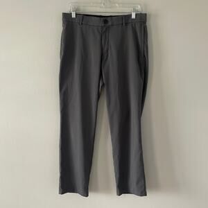 Nike Dri Fit Men's Pants  Flat Front Slacks size 32 x 30 Color Gray